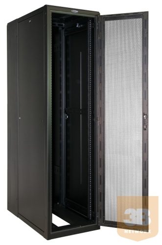 Great Lakes GL47ES-60120-MSM-BL 47U 600 x 1200 19"-os szerver rack szekrény