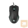 Mouse White Shark GM-5003 AZARAH Gaming egér - Fekete