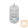 Mouse White Shark GM-5007W Galahad gamer egér - fehér