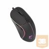 Mouse White Shark GM-5010 WARLOCK RGB gamer egér 7D - fekete