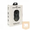 Mouse White Shark GM-5010 WARLOCK RGB gamer egér 7D - fekete