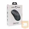 Mouse White Shark TRISTAN GM-9004  RGB gamer egér 7D - fekete