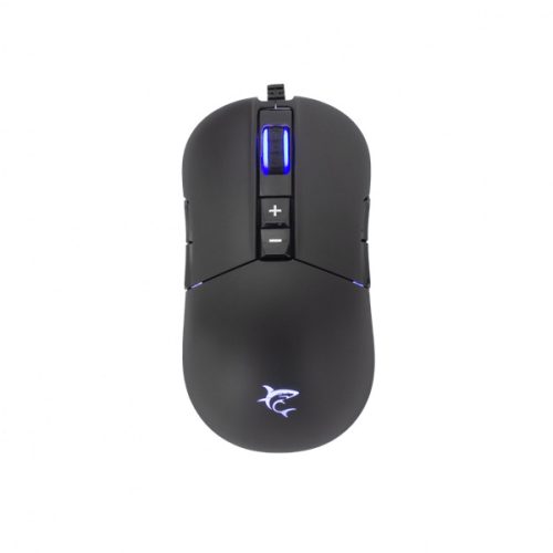 White Shark ARTHUR (GM-9005) gamer egér, 9D, fekete, 10000 dpi, RGB