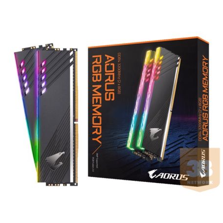 GIGABYTE AORUS RGB Memory DDR4 DIMM 16GB 2x8GB 3200MHz