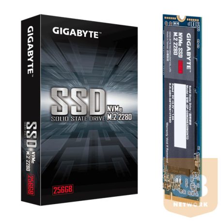 GIGABYTE SSD M.2 2280 NVMe Gen3x4 256GB