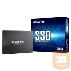   GIGABYTE INTERNAL 2.5'' SSD 256GB, SATA 6.0Gb/s, R/W 520/500