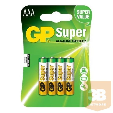 Elem GP Super alkáli AAA ceruzaelem - 4db/csomag