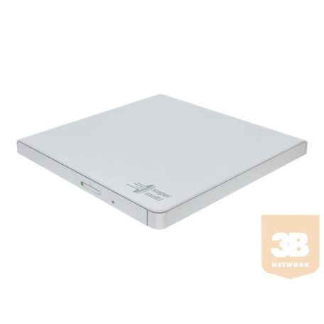 LG GP57EW40.AHLE10B HLDS Külső felvevő DVD GP57EW40, Ultra Slim Portable, Fehér