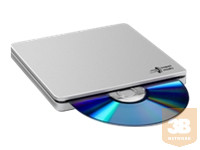 HLDS GP70NS50 DVD-Writer ultra slim USB 2.0 silver