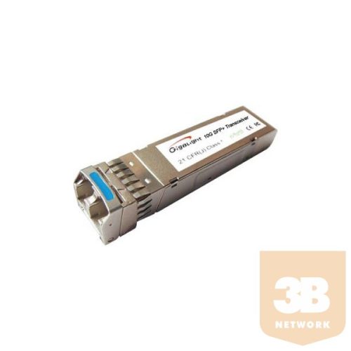 Gigalight SFP+ module, 10GBaseSR/SW, 850 nm, 300M reach, 0~70 temp. range, DDM funkció