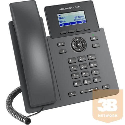 GRANDSTREAM IP Telefon 2 vonalas Carrier-Grade, HD színes LCD kijelző, GRP2601