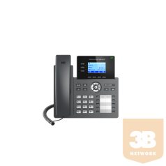   GRANDSTREAM IP Telefon 3 vonalas Carrier-Grade, HD LCD kilejző, GRP2604