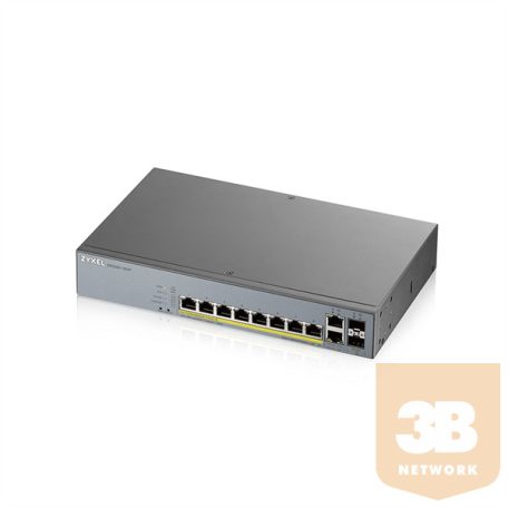 ZYXEL Switch GS1350-12HP, 12 Port managed CCTV PoE, long range, 130W