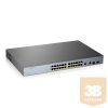 ZYXEL Switch GS1350-26HP, 26 Port managed CCTV PoE, long range, 375W