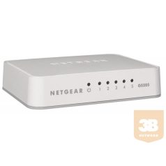 Netgear 5-Port Gigabit Desktop Unmanaged Switch (GS205)