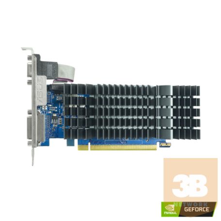 ASUS Videokártya PCI-Ex1x nVIDIA GT 710 2GB DDR3 Passzív