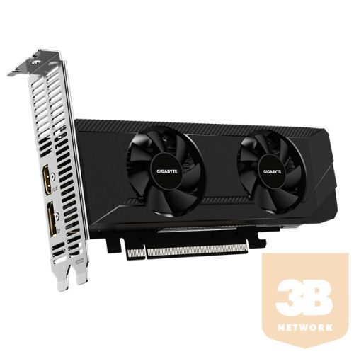 GIGABYTE Videokártya PCI-Ex16x AMD RX 6400 4GB DDR6 OC