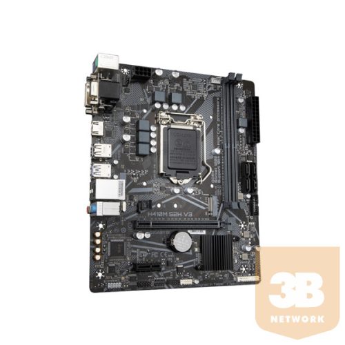 GIGABYTE Alaplap S1200 H410M S2H V3 INTEL H510, mATX