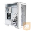 COOLER MASTER Ház Midi ATX HAF 500 ARGB Tápegység nélkül, Üvegfalú, fehér