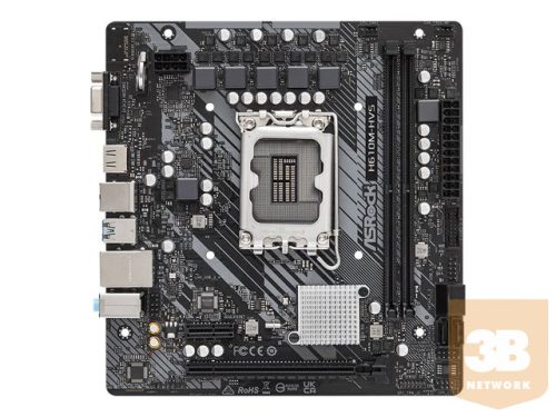 ASROCK H610M-HVS LGA1700 2x DDR4 DIMM HDMI D-Sub 1xPCIe 4.0 x16 1xPCIe 3.0 x1