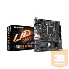 GIGABYTE Alaplap S1700 H610M H V2 DDR4 INTEL H610, mATX