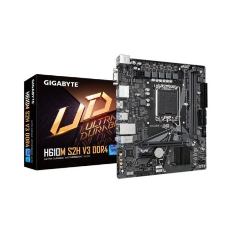 GIGABYTE Alaplap S1700 H610M S2H V3 DDR4 INTEL H610, mATX