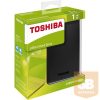 Toshiba Külső HDD 2.5" - 1TB Canvio Basics Fekete (USB3.0; ~5Gbps; NTFS/HFS+; matt)