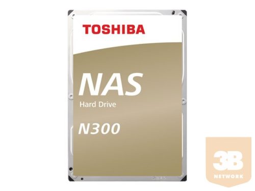 TOSHIBA HDWG21CEZSTA Merevlemez Toshiba N300, 3.5, 12TB, SATA/600, 7200RPM, 256MB cache, BOX