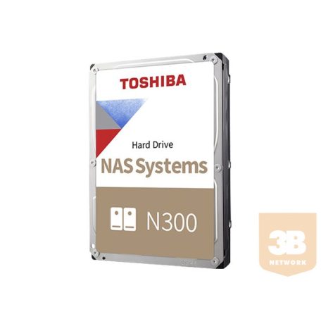 TOSHIBA N300 NAS Hard Drive 4TB SATA 3.5inch 7200rpm 256MB Retail