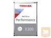 TOSHIBA X300 Performance Hard Drive 14TB SATA 6.0 Gbit/s 3.5inch 7200rpm 512MB Retail