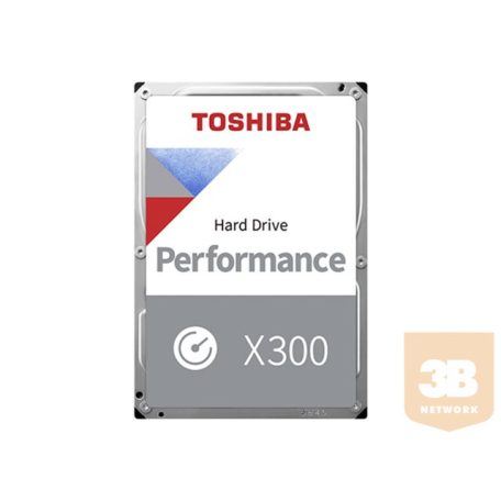 TOSHIBA X300 Performance Hard Drive 6TB SATA 6.0 Gbit/s 3.5inch 7200rpm 256MB Retail