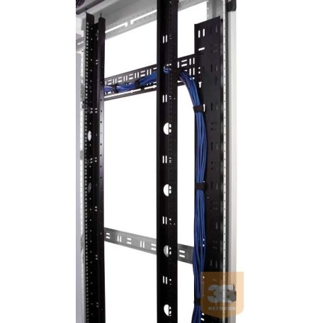 Great Lakes HLB-100 Horizontális lacing bar 1000mm és 1200mm mély rack szekrényhez