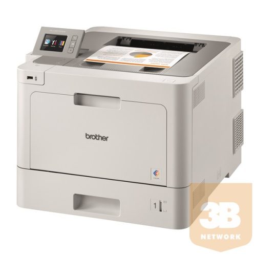 BROTHER Lézernyomtató HL-L9310CDW(T), A4, színes, 31 lap/perc, WiFi/LAN/NFC/USB, duplex, 2400x600dpi, 1GB