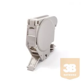   KELine HN-DIN-C5ES DIN sínre szerelhető aljzat, Kategória 5E, 1xRJ45/s csatlakozóval