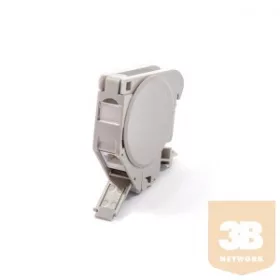   KELine HN-DIN-C6U DIN sínre szerelhető aljzat, Kategória 6, 1xRJ45/s csatlakozóval