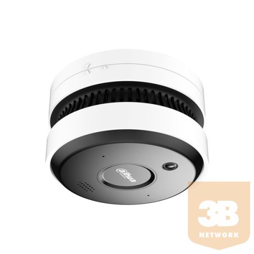 Dahua IP Tűzjelzőkamera - HY-SAV849HA-E (Beépített füstérzékelő; Tűzjelző algoritmus; 5MP, 2mm, beltéri, H265+, PoE; AI)