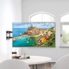 TECHLY ICA-PLB 490 dönthető fali karos konzol 43-80" LCD kijelzőhöz, 1015 mm, fekete