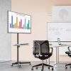 TECHLY ICA-TR21 gurulós padlóállvány 23-55" LCD kijelzőhöz