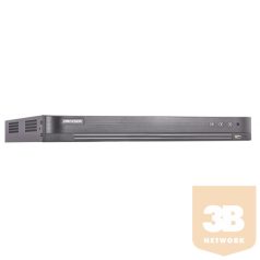   Hikvision DVR rögzítő - iDS-7216HQHI-M2/S (16 port, 4MP, 2MP/240fps, 720P/400fps, H265+, 2x Sata)