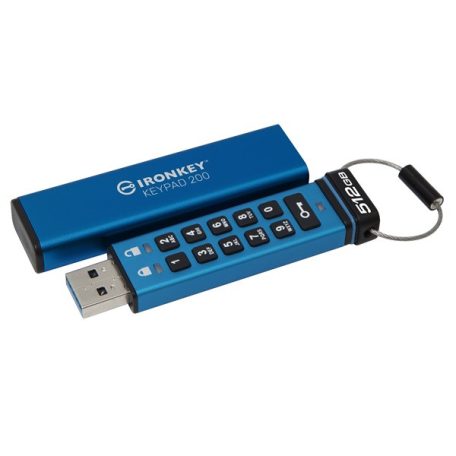 KINGSTON 512GB IronKey Keypad 200 FIPS 140-3 Lvl 3 Pending AES-256 Encrypted