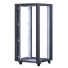 FORMRACK 12U Interline 600x600 19" szabadon álló rack szekrény - RAL9005 fekete