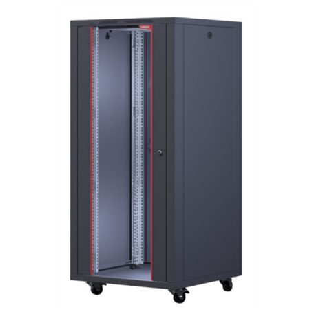 FORMRACK 20U Interline 600x600 19" szabadon álló rack szekrény - RAL9005 fekete