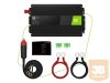 GREENCELL Car Power Inverter Converter 12V to 230V 300W/600W Pure sine