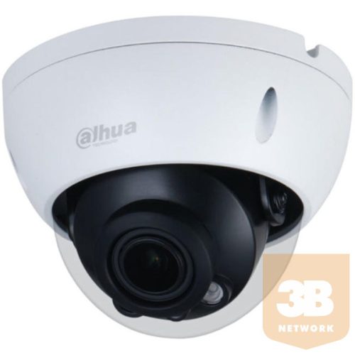 Dahua IP dómkamera - IPC-HDBW1230R-ZS (2MP, 2,8-12mm, kültéri, H265+, IP67, IR40m, ICR, DWDR, 3DNR, PoE, IK10)