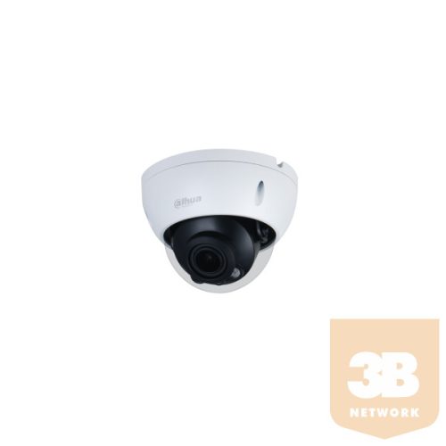 Dahua IP dómkamera - IPC-HDBW3841R-ZAS (AI; 8MP, 2,7-13mm(motor),  H265+, IP67, IR40m; ICR, WDR, PoE, audio, IK10, SD)