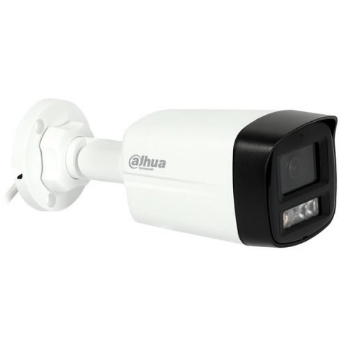 Dahua IP csőkamera - IPC-HFW1439TL1-A-IL (4MP, 2,8mm, kültéri, H265+, IP67, IR30m, IL30m, SD, PoE, mikrofon)