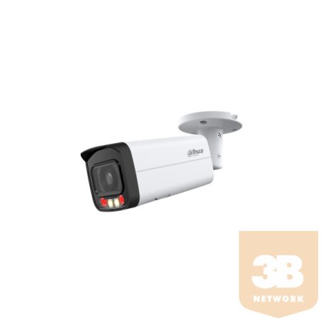 Dahua IP csőkamera - IPC-HFW2249T-AS-IL (2MP, 3,6mm, kültéri, H265+, IP67, IR60m, IL50m, SD, PoE, mikrofon, Lite AI)