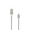 SBOX Kábel, CABLE USB A Male -> 8-pin iPh Male 1.5 m Grey - Blister