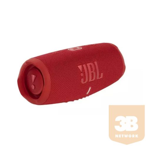 JBL Charge 5 Bluetooth hangszóró, vízhatlan (piros), JBLCHARGE5RED, Portable Bluetooth speaker