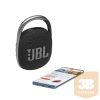 JBL CLIP 4 JBLCLIP4BLK, Ultra-portable Waterproof Speaker - bluetooth hangszóró, vízhatlan, fekete